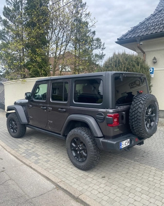 Jeep Wrangler cena 182000 przebieg: 92000, rok produkcji 2021 z Katowice małe 436